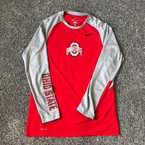 Men’s Ohio State Dri-Fit Long Sleeve T-shirt
